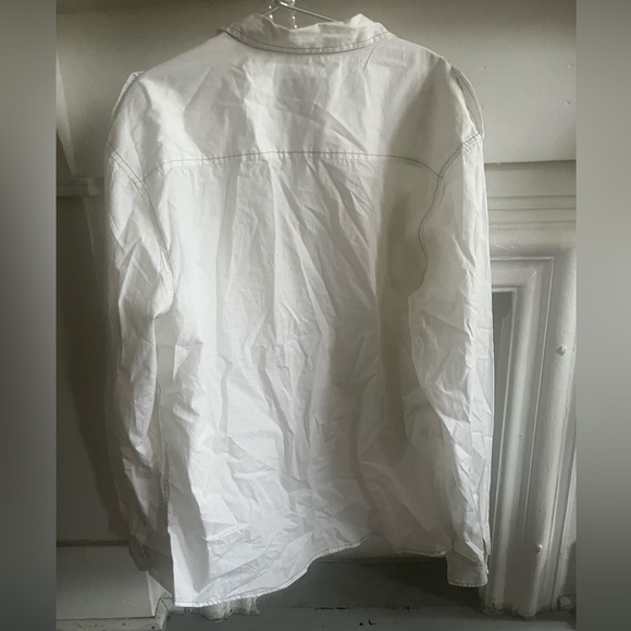 Marc Ecko early 2000s mens white button shirt - Picture 2 of 3